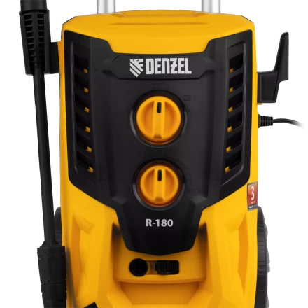 Моечная машина высокого давления Denzel R-180 58238, 2200 Вт, 180 бар, 380 л/ч, колесная купить в Сургуте