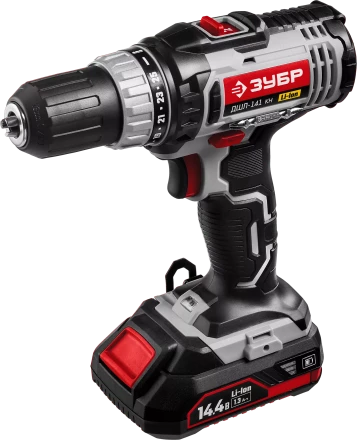Дрель-шуруповерт 2 АКБ ДШЛ-141 КН серия СТАНДАРТ купить в Сургуте