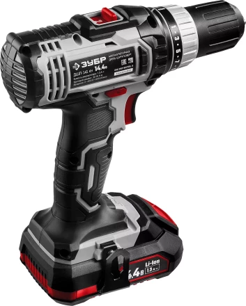 Дрель-шуруповерт 2 АКБ ДШЛ-141 КН серия СТАНДАРТ купить в Сургуте