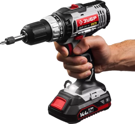 Дрель-шуруповерт 2 АКБ ДШЛ-141 КН серия СТАНДАРТ купить в Сургуте