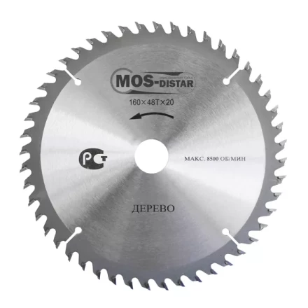 Пильный диск по дереву MOS-DISTAR (Стандарт) PSD2007230 купить в Сургуте
