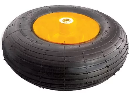 Колесо пневматическое 4.00-6 D325 мм подш. внут. диам. 16мм длина оси 100мм  PALISAD 68938 купить в Сургуте