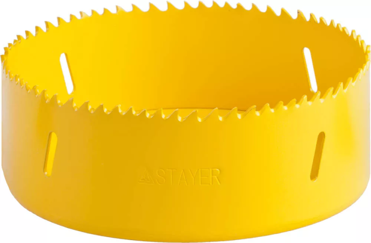 Коронка STAYER "PROFESSIONAL" Би-металлическая, универсальная, d=121мм 29547-121 купить в Сургуте