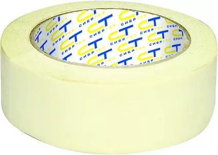 Лента малярная 23 мм х 25 м на бумажной основе  СИБРТЕХ 88838 купить в Сургуте