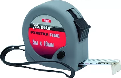 Рулетка Fine 3 м х 13 мм пластиковый корпус  MATRIX 31016 купить в Сургуте