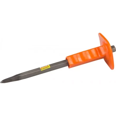 Зубило STAYER &quot;PROFI&quot; пикообразное с протектором, 300мм 2142-30 купить в Сургуте