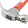 Молоток-гвоздодер мини боек с магнитом фибергласовая двухкомпонентная рукоятка 250г Matrix 10443 купить в Сургуте