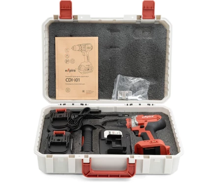 Аккумуляторная ударная дрель-шуруповерт ESPIRA CDI-i01 411053 купить в Сургуте