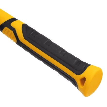 Киянка резиновая, 680 г, черная, фибергласовая рукоятка c TPR покрытием Denzel 11145 купить в Сургуте