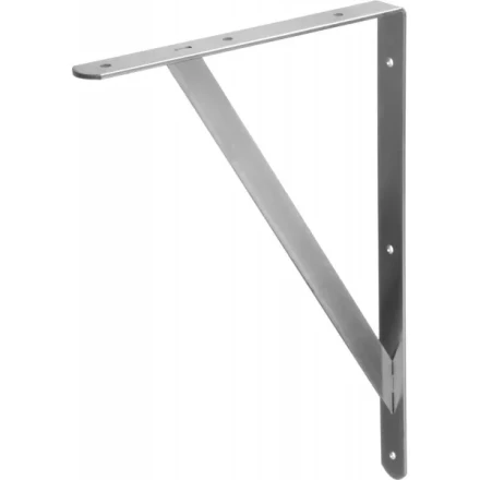 Уголок-кронштейн STAYER &quot;MASTER&quot;, усиленный, 400х280х30х4мм, оцинкованный 37423-5 купить в Сургуте