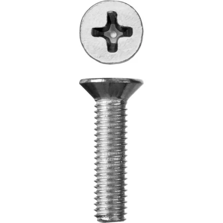 Винт ЗУБР &quot;МАСТЕР&quot; DIN 965, класс прочности 4.8, оцинкованный, M5x20мм, 5кг 303110-05-020 купить в Сургуте