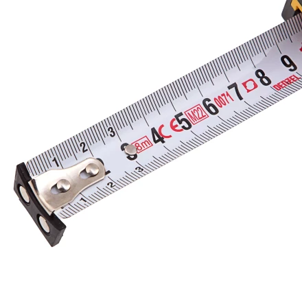 Рулетка Denzel 8м х 25мм, двухкомп. корпус, магнитный обрезиненный зацеп, 31533 купить в Сургуте