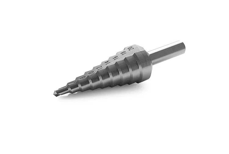 Ступенчатое сверло MESSER с прямой канавкой. Диаметр 4-20мм. Ступеней 9. купить в Сургуте