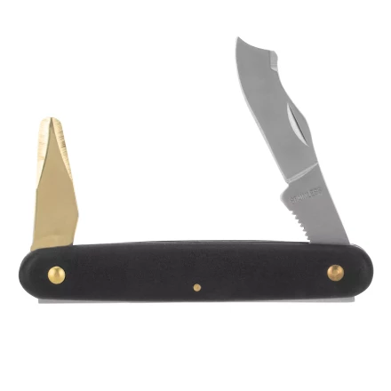 Нож садовый Palisad, 165 мм, складной, окулировочный, пластиковая рукоятка, 790547 купить в Сургуте