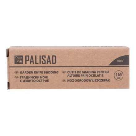 Нож садовый Palisad, 165 мм, складной, окулировочный, пластиковая рукоятка, 790547 купить в Сургуте