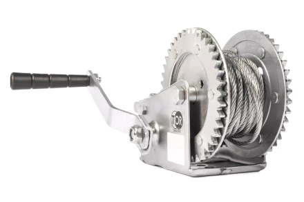 Лебедка ручная TOR ЛН-1200 (LHW) г/п 0,5 т длина троса 20 м (серия G) 113053 купить в Сургуте