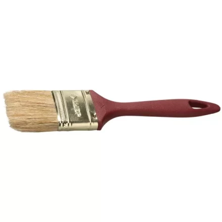 Кисть плоская ЗУБР &quot;УНИВЕРСАЛ-МАСТЕР&quot; &quot;КП-11&quot;, натуральная щетина, пластмассовая ручка, 100мм 4-01011-100 купить в Сургуте