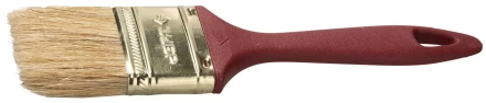 Кисть плоская ЗУБР &quot;УНИВЕРСАЛ-МАСТЕР&quot; &quot;КП-11&quot;, натуральная щетина, пластмассовая ручка, 100мм 4-01011-100 купить в Сургуте