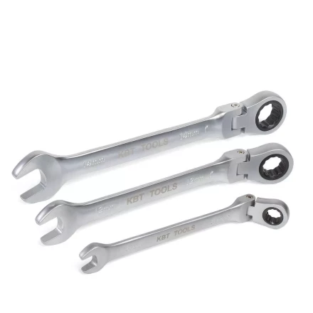 Ключ гаечный комбинированный трещоточный с шарниром 19 мм серия KBT-PROFESSIONAL (79199) купить в Сургуте