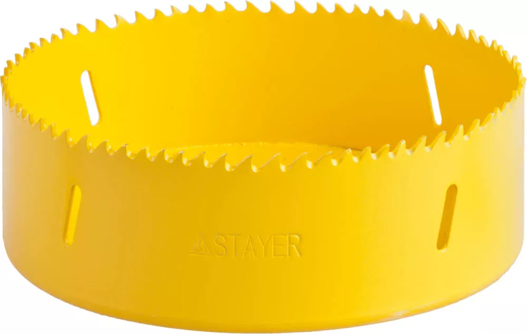 Коронка STAYER "PROFESSIONAL" Би-металлическая, универсальная, d=127мм 29547-127 купить в Сургуте