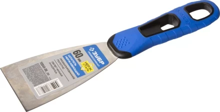 Шпатель ЗУБР &quot;ПРОФЕССИОНАЛ&quot; профилированное нержавеющее полотно, 2к ручка, 60мм 10049-06_z03 купить в Сургуте