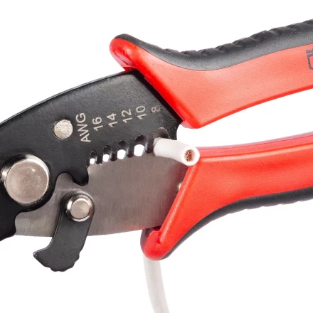 Ножницы для резки проводов КВТ MC-06 до 15 мм с функцией зачистки изоляции (85934) купить в Сургуте