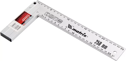 Угольник 300 мм алюминиевый литой  MATRIX 32472 купить в Сургуте