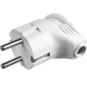 Вилка MAXElectro электрическая, 16А/220В, угловая, с заземлением, белая, STAYER 55161-W купить в Сургуте