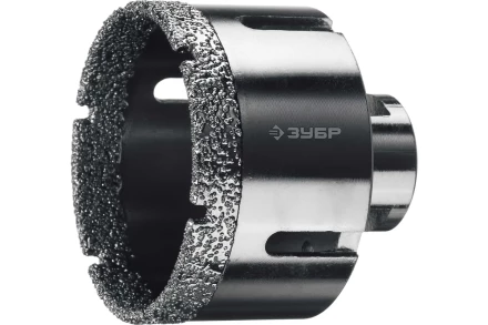 ЗУБР АВК, d 65 мм, (М14, 15 мм кромка), вакуумная алмазная коронка, Профессионал (29865-65) купить в Сургуте