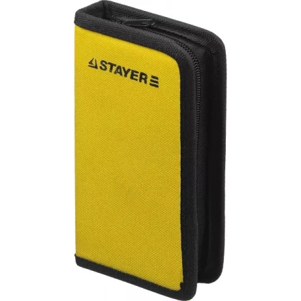 Набор STAYER Ключи &quot;MASTER&quot; имбусовые короткие, Cr-V, сатинированное покрытие, чехол, HEX 2-14мм, 10 пред 2740-H10_z01 купить в Сургуте