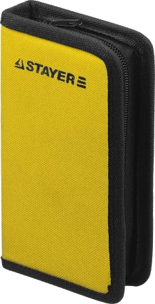 Набор STAYER Ключи &quot;MASTER&quot; имбусовые короткие, Cr-V, сатинированное покрытие, чехол, HEX 2-14мм, 10 пред 2740-H10_z01 купить в Сургуте