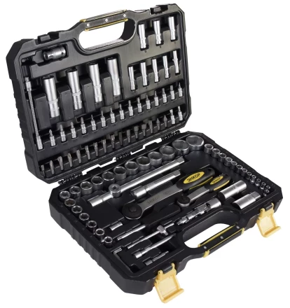 Набор инструмента 94 предметов пластиковый кейс 57057 купить в Сургуте