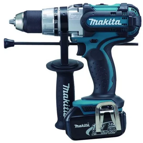Дрель-шуруповерт аккумуляторная Makita DHP454RFE купить в Сургуте