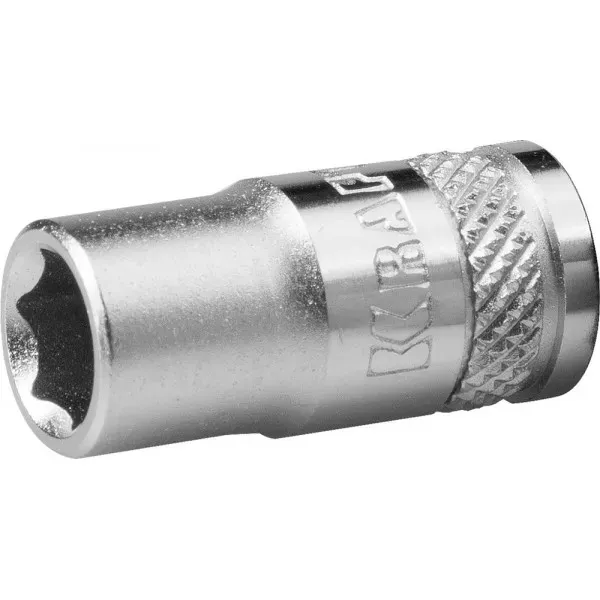 Торцовая головка KRAFTOOL "INDUSTRIE QUALITAT", Cr-V, FLANK, хромосатинированная, 1/4", 7 мм 27815-07_z01 купить в Сургуте