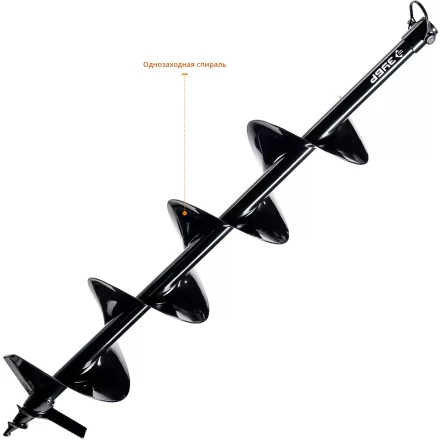 Шнек для мотобуров ЗУБР d 150 мм, грунт, (7051-15) купить в Сургуте