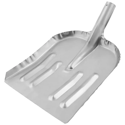 Лопата для уборки снега стальная оцинкованная, 320 х 340 мм, без черенка, Россия 615365 купить в Сургуте