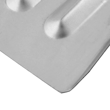 Лопата для уборки снега стальная оцинкованная, 320 х 340 мм, без черенка, Россия 615365 купить в Сургуте