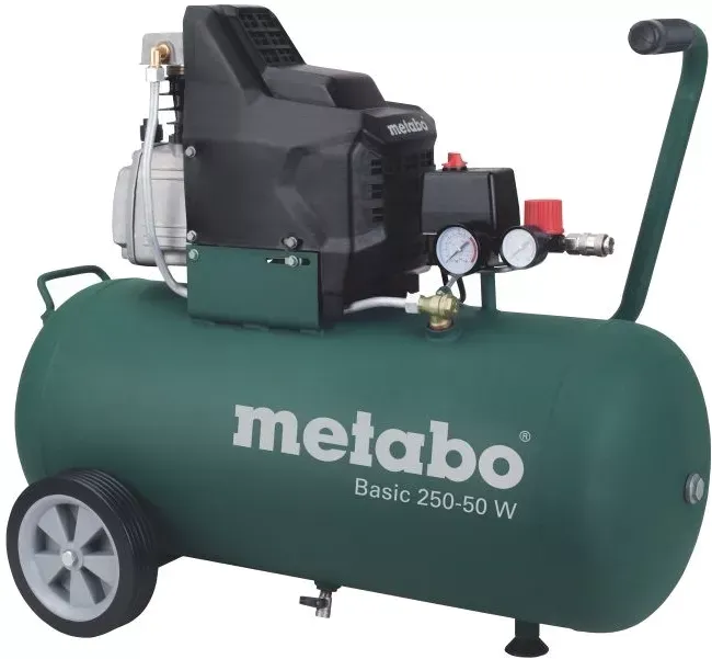 Компрессор масляный поршневой прямой привод Metabo Basic 250-50 W купить в Сургуте
