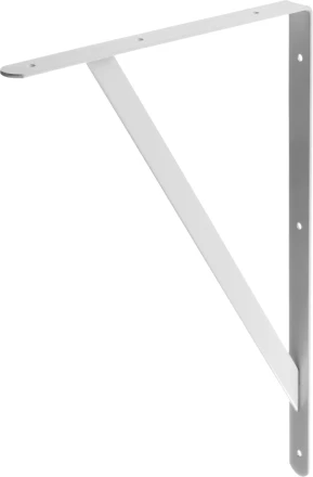 Уголок-кронштейн STAYER &quot;MASTER&quot;, усиленный, 500х330х30х4мм, белый 37424-1 купить в Сургуте