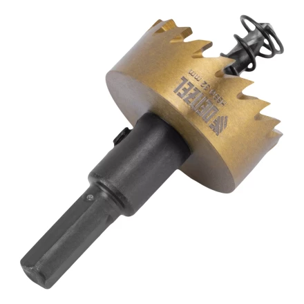 Коронка по металлу HSS, 32 мм, нитридтитановое покрытие Denzel 724109 купить в Сургуте