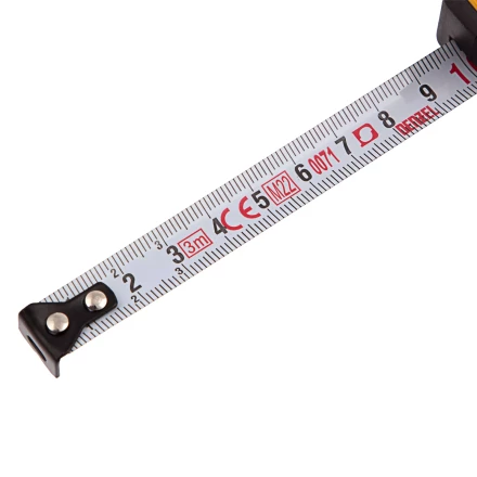 Рулетка Denzel 3м х 13мм, двухкомп. корпус, кнопка-пауза, 31540 купить в Сургуте