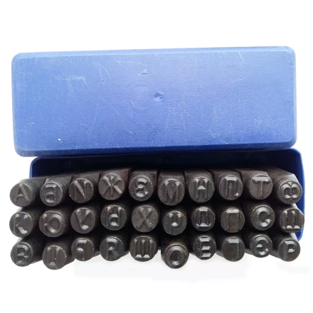 Клеймо буквенное 6мм купить в Сургуте