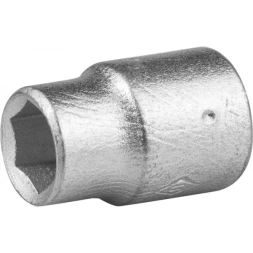 Головка торцовая НИЗ (1/2"), 40Х, шестигранная, оцинкованная, 12мм 2772-12