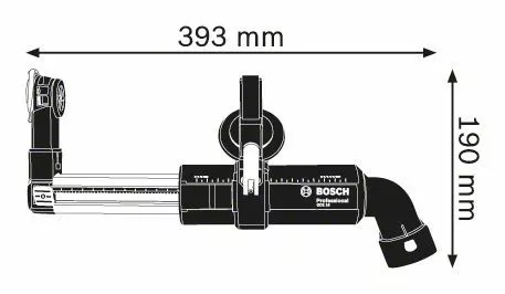 Насадка для пылеудаления Bosch GDE 16 Cyl (1.600.A00.1FJ) купить в Сургуте