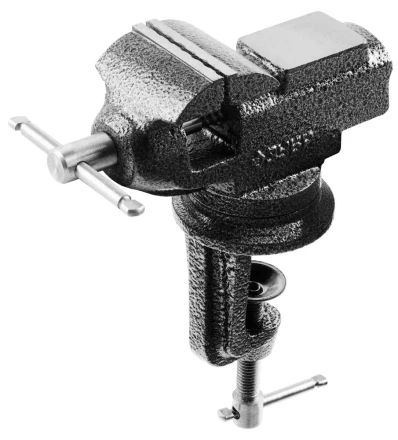 Тиски-мини ЗУБР &quot;МАСТЕР&quot;, поворотные с наковальней, для точных работ, 60мм 32485 купить в Сургуте