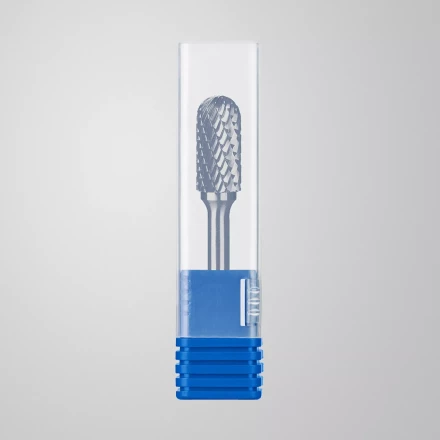 Зубр Твердосплавная борфреза C - цилиндр со сферическим концом, 12 х 25 мм (28802-12-25) купить в Сургуте