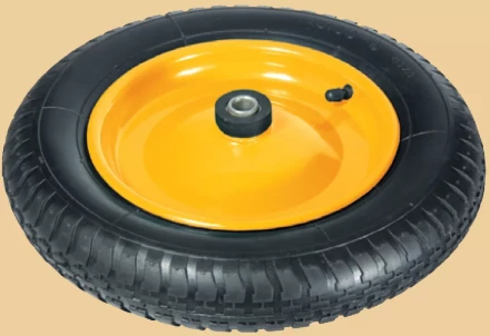 Колесо пневматическое 3.25/3.00-8  D360мм подш. вн. диам. 16 мм длина оси 94мм PALISAD 68943 купить в Сургуте