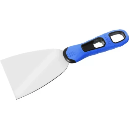 Шпатель ЗУБР &quot;ПРОФЕССИОНАЛ&quot; профилированное нержавеющее полотно, 2к ручка, 80мм 10049-08_z03 купить в Сургуте