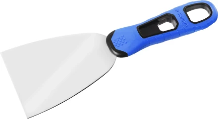 Шпатель ЗУБР &quot;ПРОФЕССИОНАЛ&quot; профилированное нержавеющее полотно, 2к ручка, 80мм 10049-08_z03 купить в Сургуте