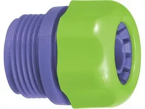 Соединитель пластмассовый  для шланга 1/2" с внешней резьбой 3/4"  PALISAD 66145